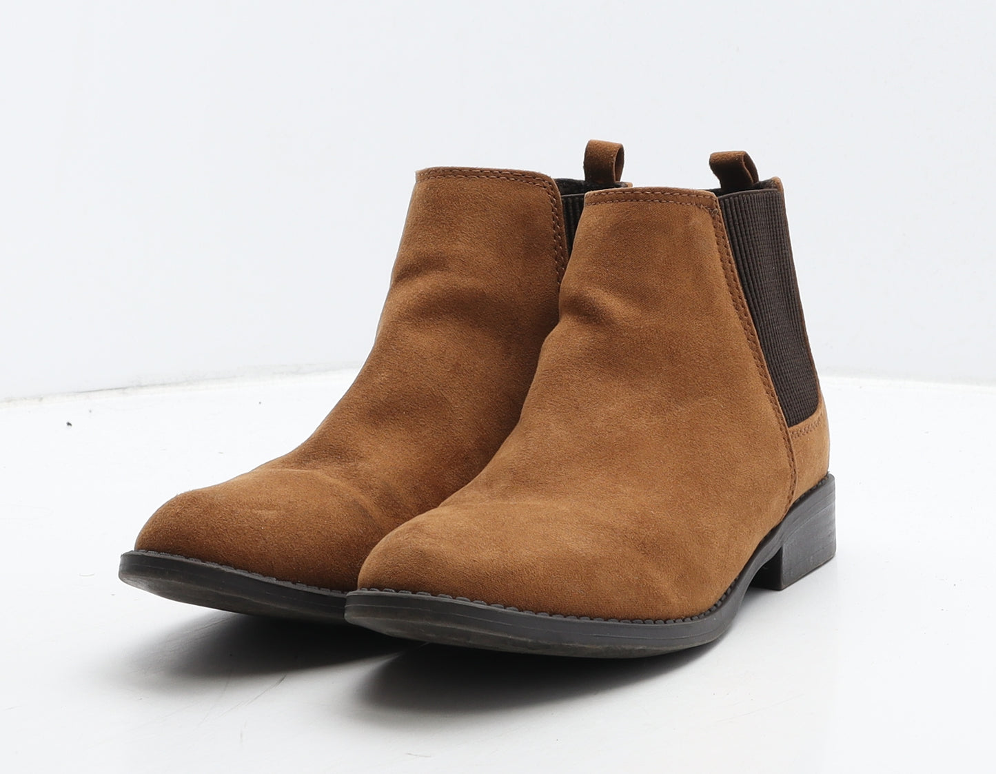 Primark Womens Brown Suede Chelsea Boot UK 5 38