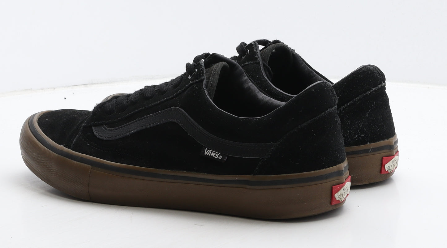 VANS Mens Black Suede Trainer UK 11 46