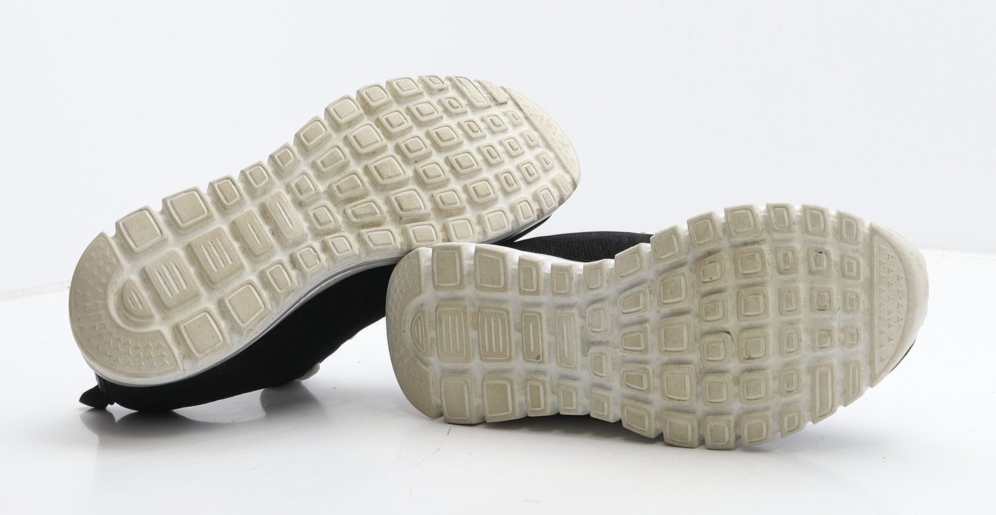 Skechers Womens Black Fabric Trainer UK 5 38