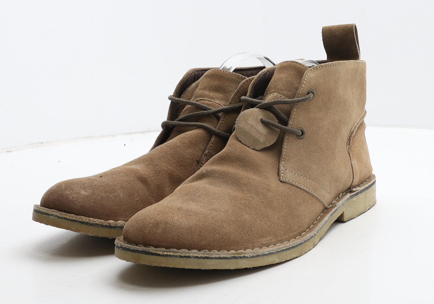 Easy Womens Brown Leather Chukka Boot UK 12 46