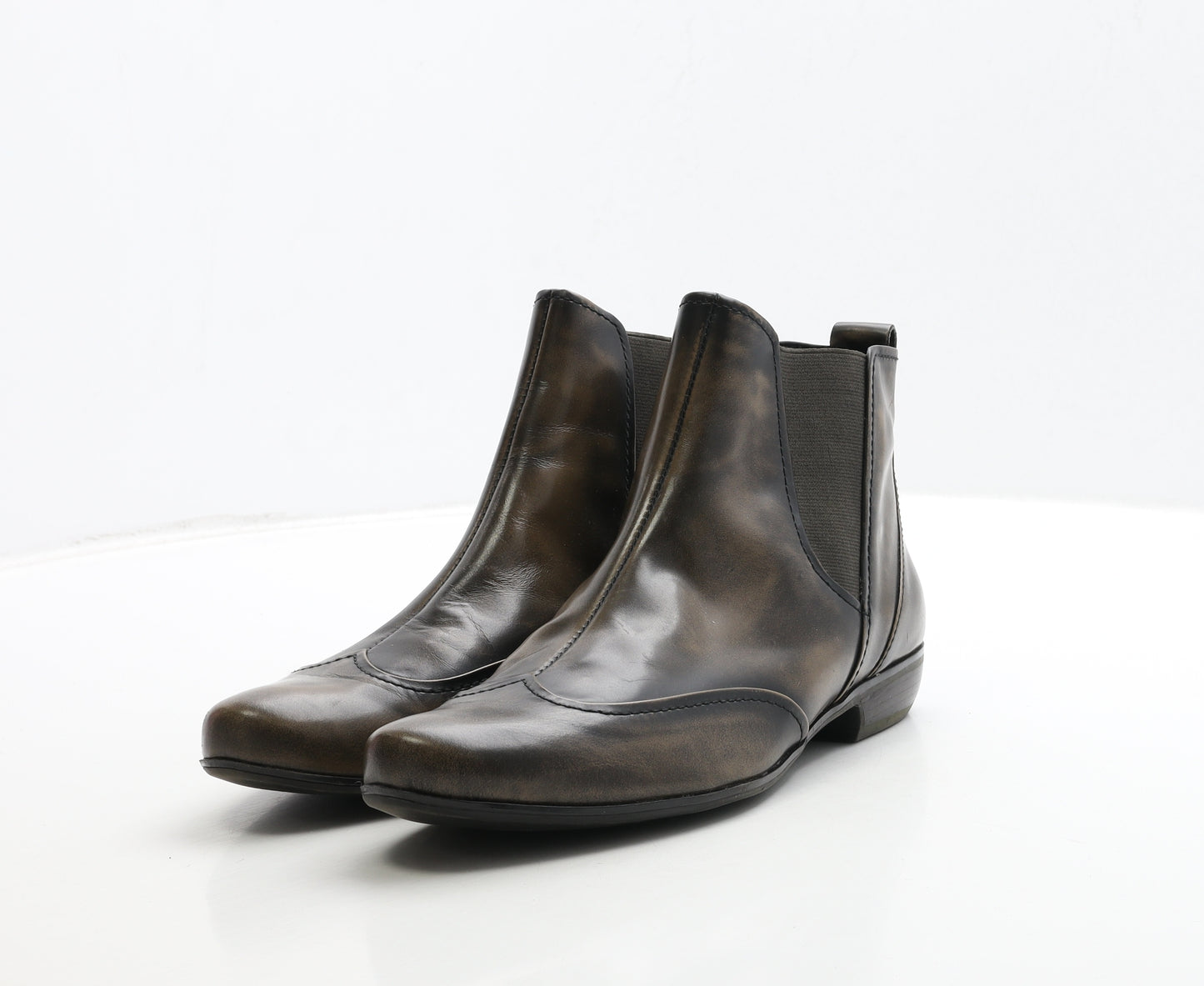 Marks and Spencer Womens Brown Leather Chelsea Boot UK 7 40