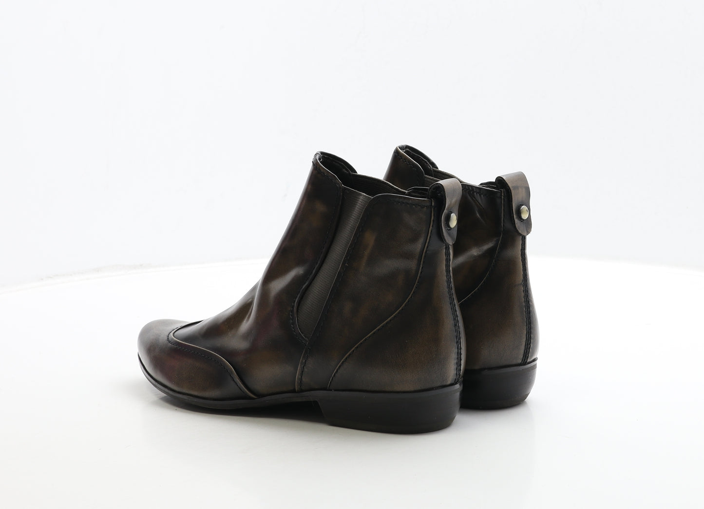 Marks and Spencer Womens Brown Leather Chelsea Boot UK 7 40