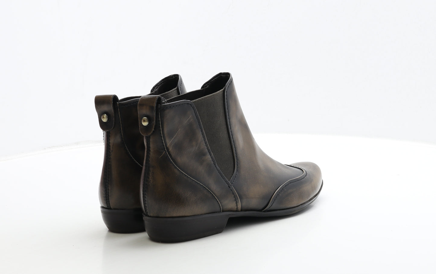 Marks and Spencer Womens Brown Leather Chelsea Boot UK 7 40