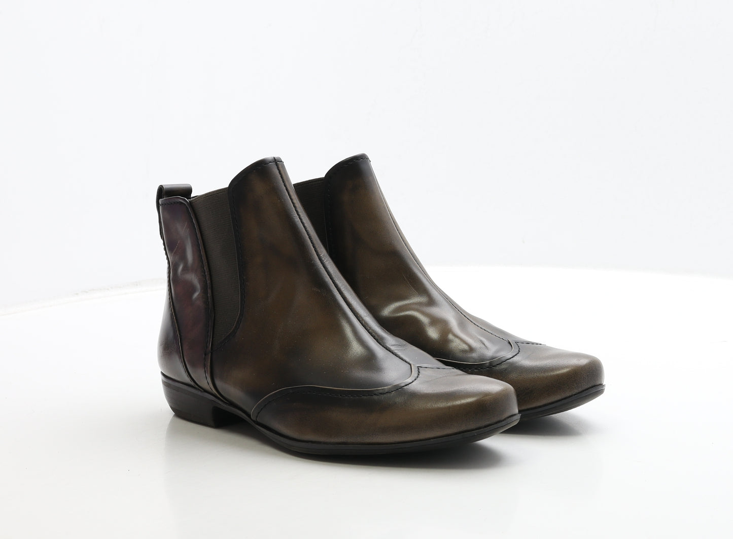 Marks and Spencer Womens Brown Leather Chelsea Boot UK 7 40