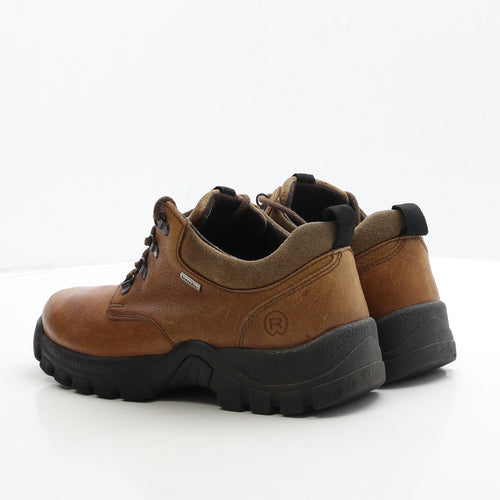 Rohde Mens Brown Leather Boat Shoe Casual UK 8 42