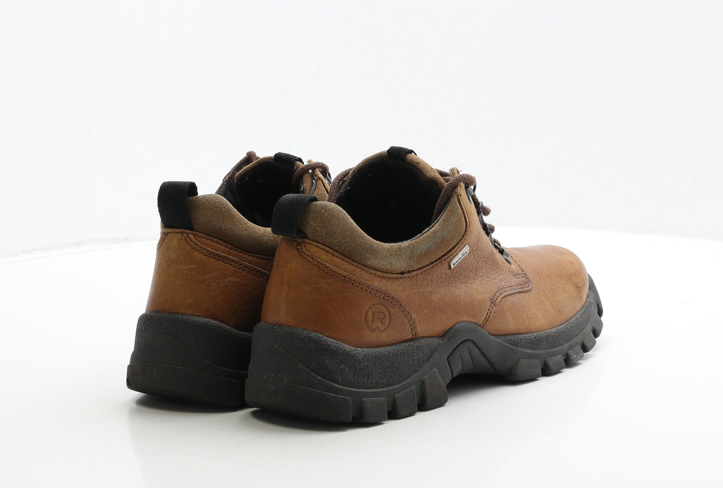 Rohde Mens Brown Leather Boat Shoe Casual UK 8 42
