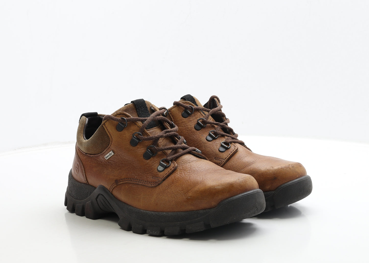 Rohde Mens Brown Leather Boat Shoe Casual UK 8 42