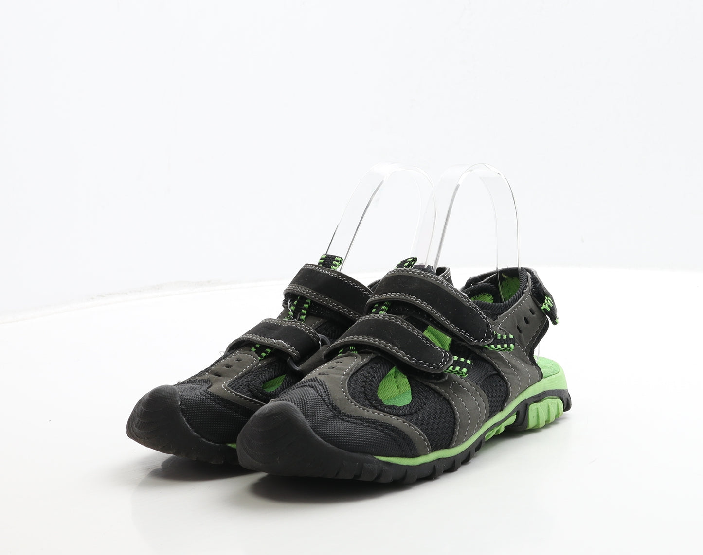 RedFish Boys Black Polyester Fisherman Sandal UK 7