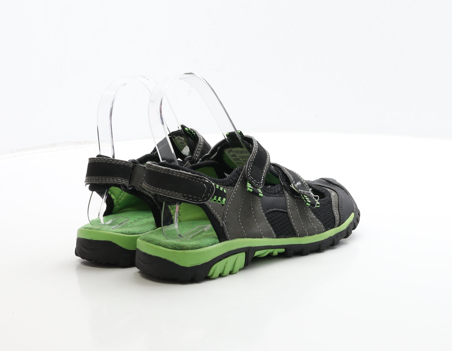 RedFish Boys Black Polyester Fisherman Sandal UK 7
