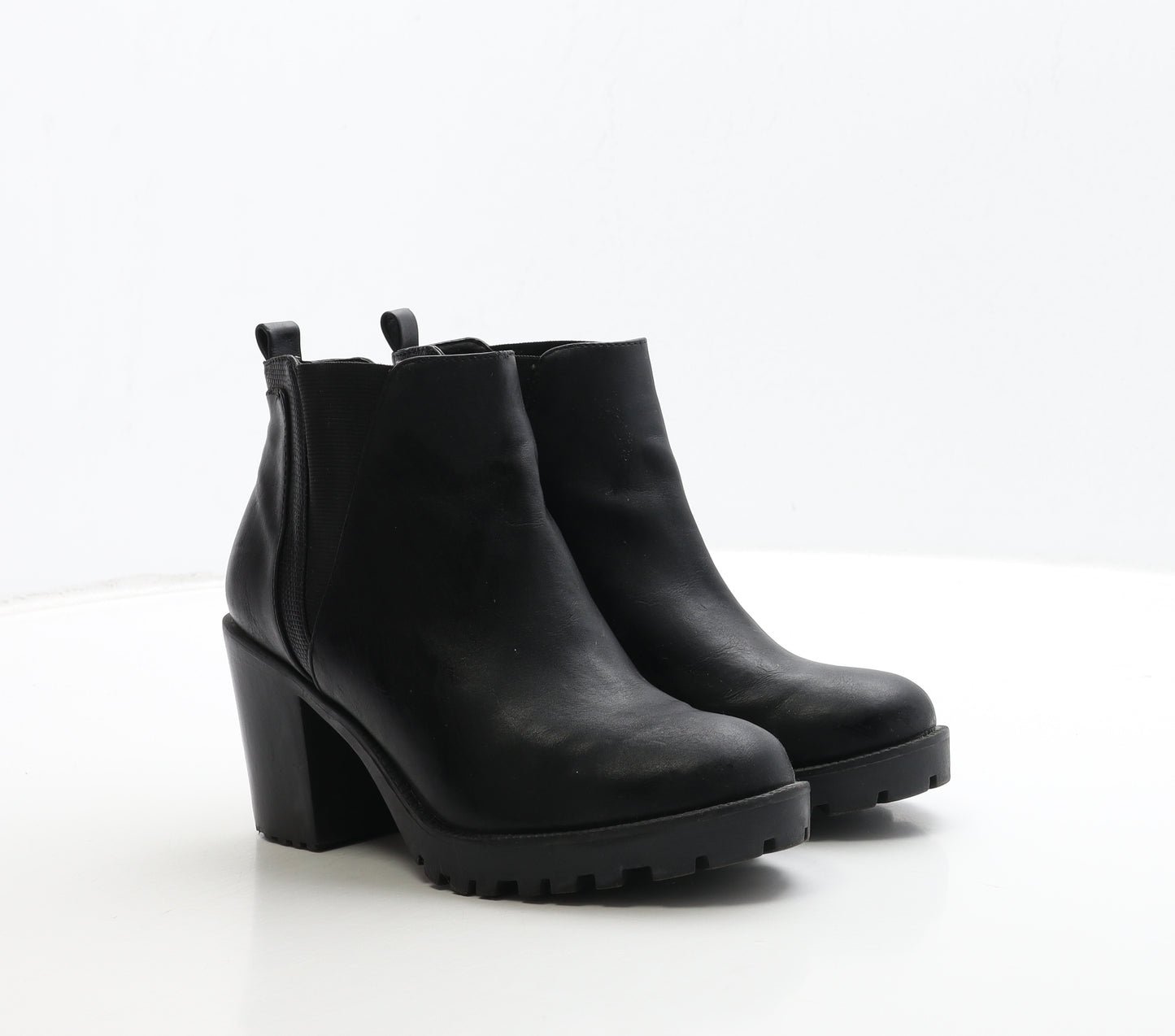 OFFICE Womens Black Leather Chelsea Boot UK 3 36