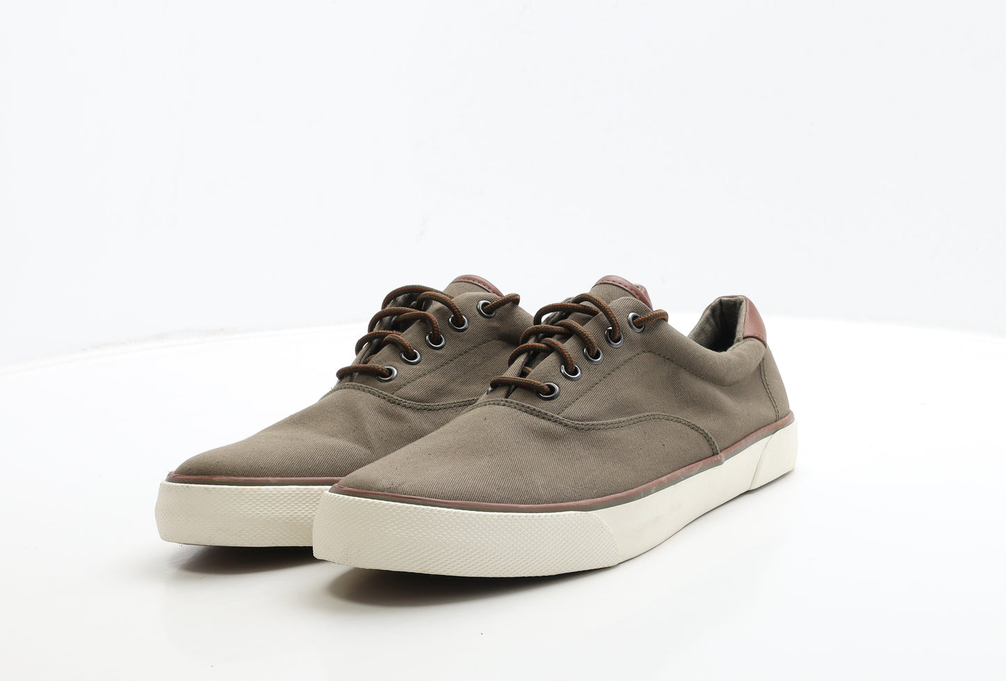 NEXT Mens Brown Fabric Trainer UK 11 45