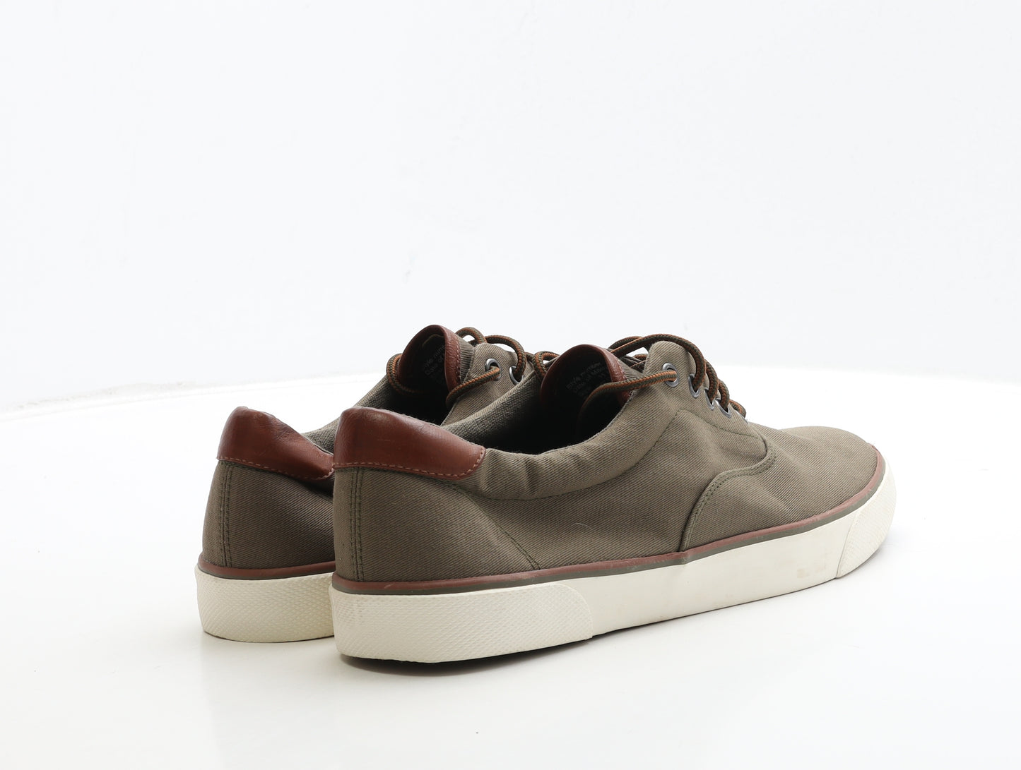 NEXT Mens Brown Fabric Trainer UK 11 45
