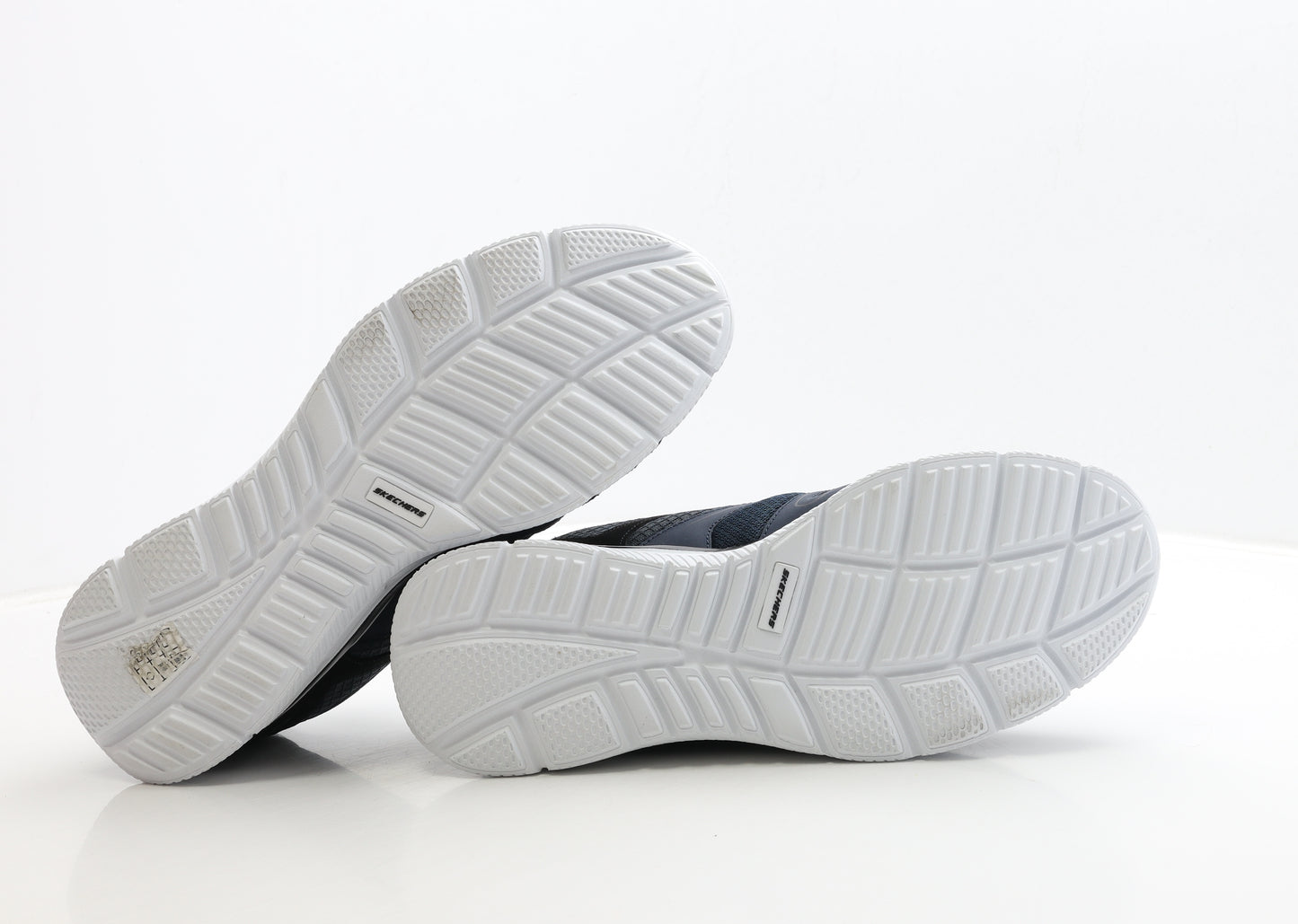 Skechers Mens Blue Polyester Trainer UK 10.5 40.5