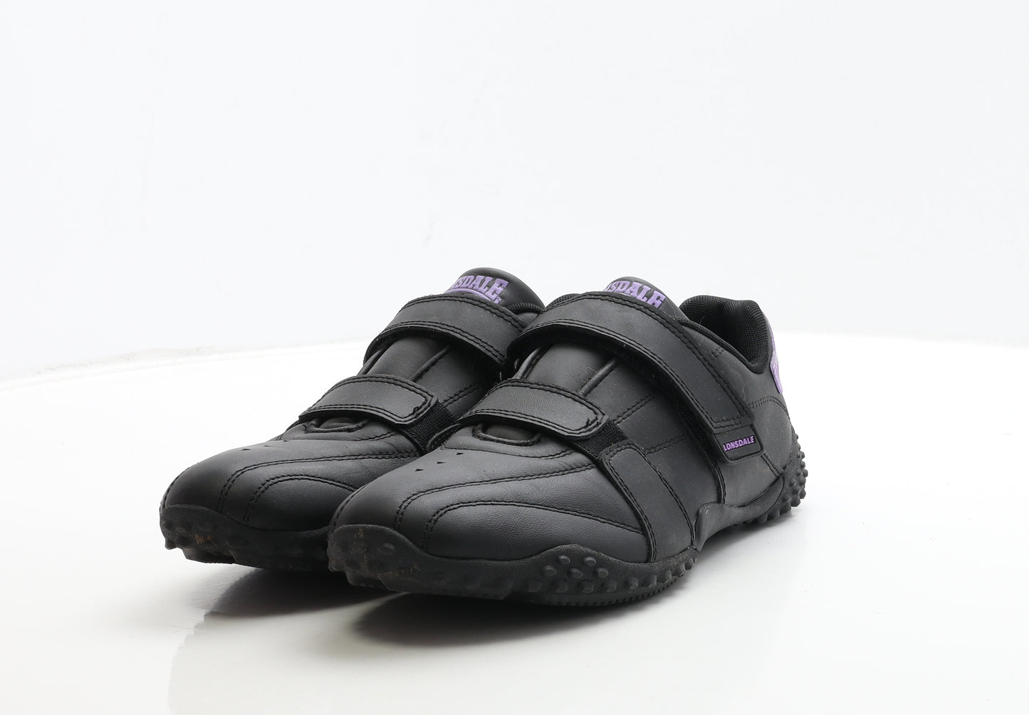 Lonsdale Womens Black Leather Trainer UK 7 41