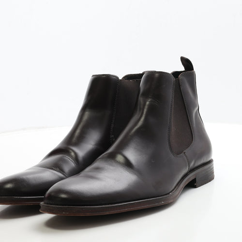 Hammond&Co Mens Brown Leather Chelsea Boot UK 11 45
