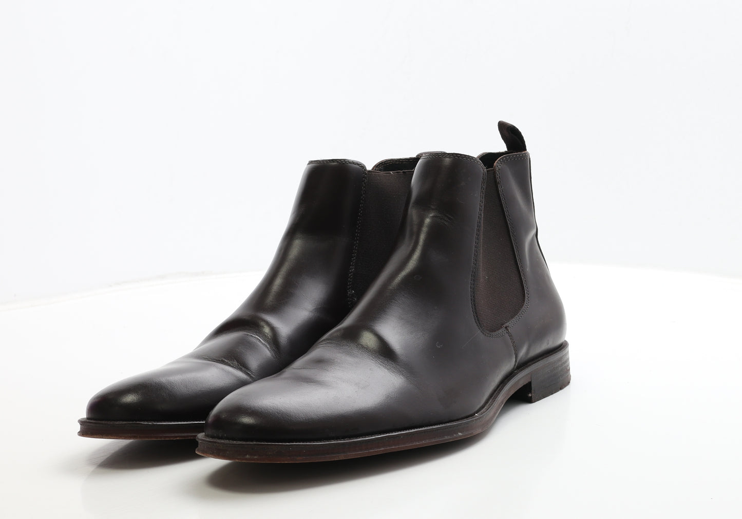 Hammond&Co Mens Brown Leather Chelsea Boot UK 11 45