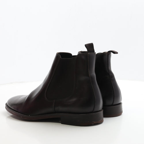 Hammond&Co Mens Brown Leather Chelsea Boot UK 11 45