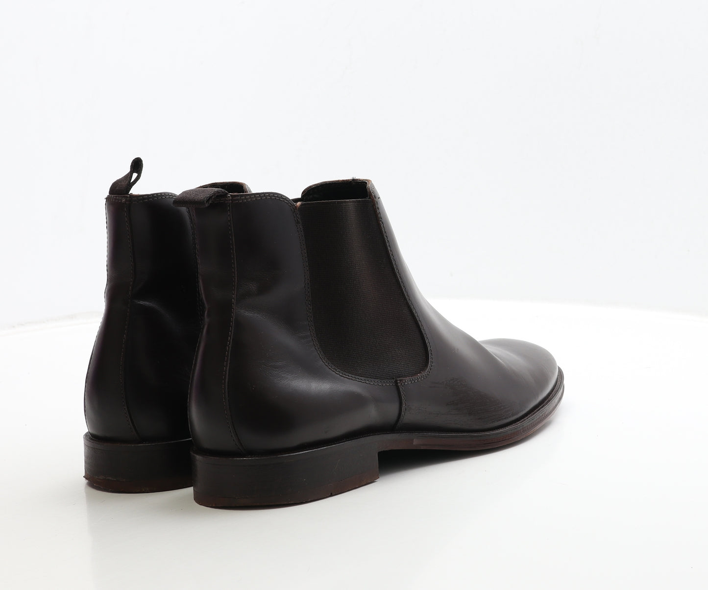 Hammond&Co Mens Brown Leather Chelsea Boot UK 11 45