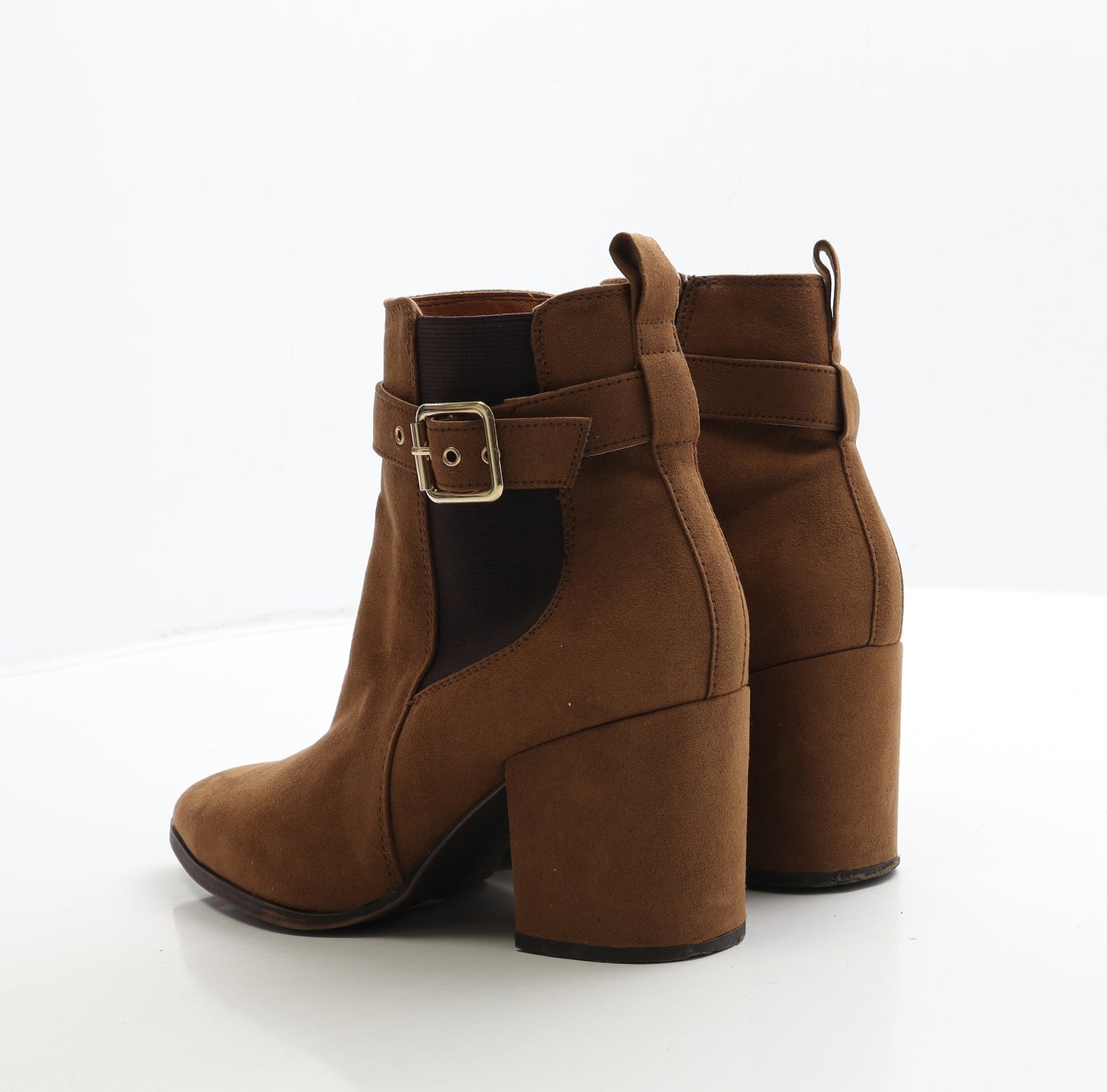Dorothy Perkins Womens Brown Leather Chelsea Boot UK 6 39