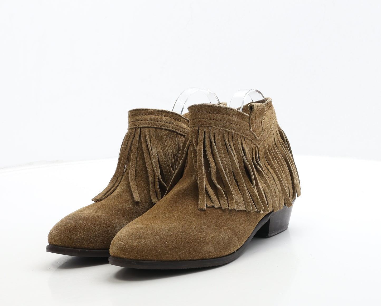 Schuh Womens Brown Leather Cowboy Boot UK 7 40