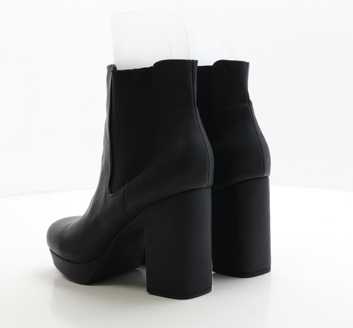 New Look Womens Black Leather Chelsea Boot UK 7 40