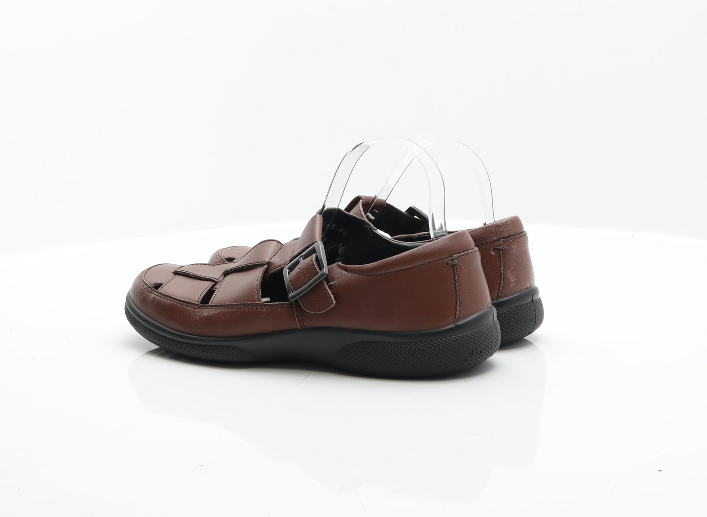 Hotter Mens Brown Leather Fisherman Casual UK 8