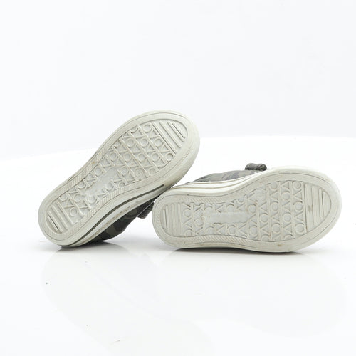 F&F Boys Green Camouflage Leather Wellies Trainer UK 5 22