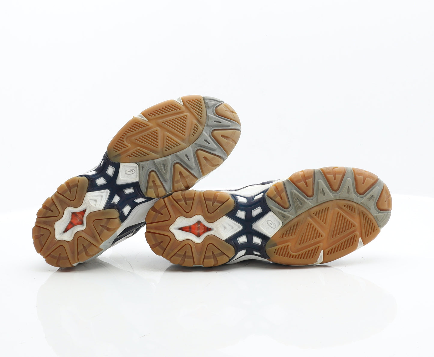 Oasis Mens White Leather Trainer UK 8.5 42