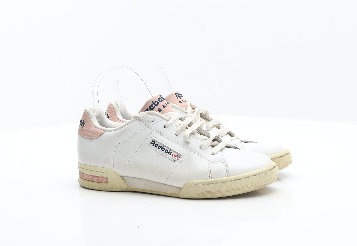 Reebok Womens White Leather Trainer UK 5 38