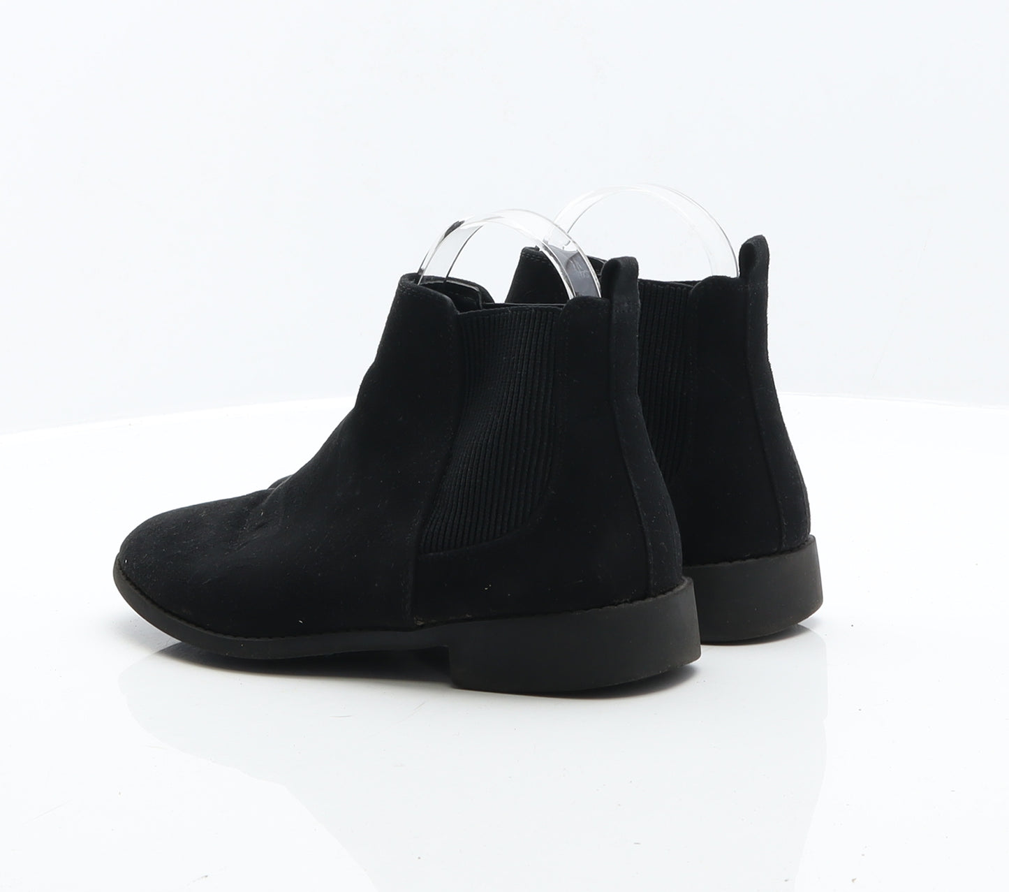Primark Womens Black Synthetic Chelsea Boot UK 3