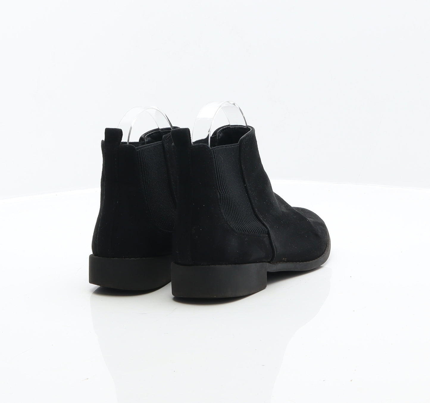 Primark Womens Black Synthetic Chelsea Boot UK 3