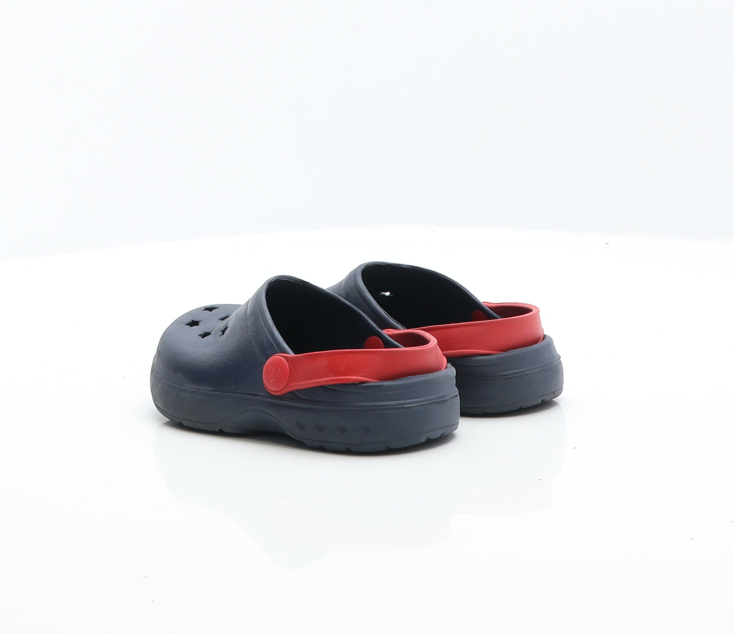 Preworn Boys Blue Rubber Clog Casual UK 9 27