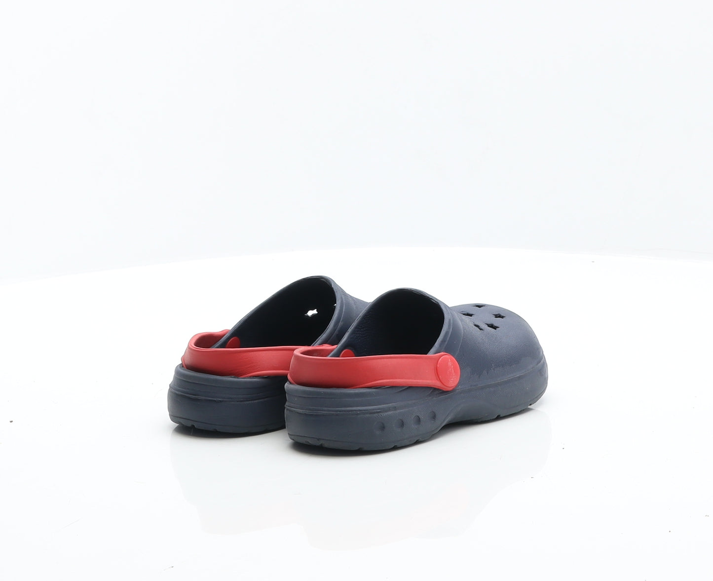 Preworn Boys Blue Rubber Clog Casual UK 9 27