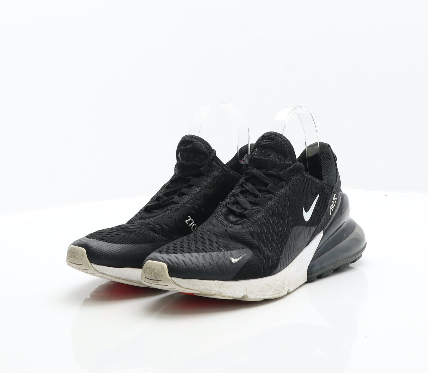 Nike Womens Black Synthetic Trainer UK 6 - Nike Air Max 270