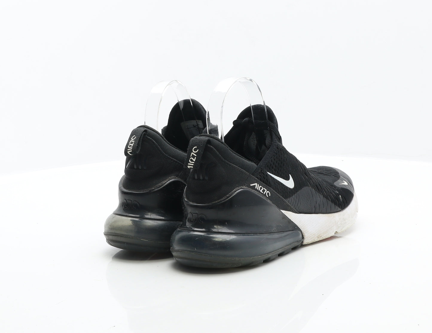 Nike Womens Black Synthetic Trainer UK 6 - Nike Air Max 270