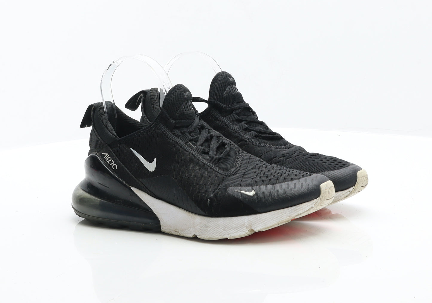 Nike Womens Black Synthetic Trainer UK 6 - Nike Air Max 270