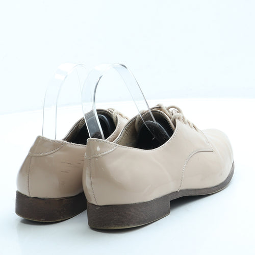 Atmosphere Womens Pink Patent Leather Flat UK 6 39 US 8