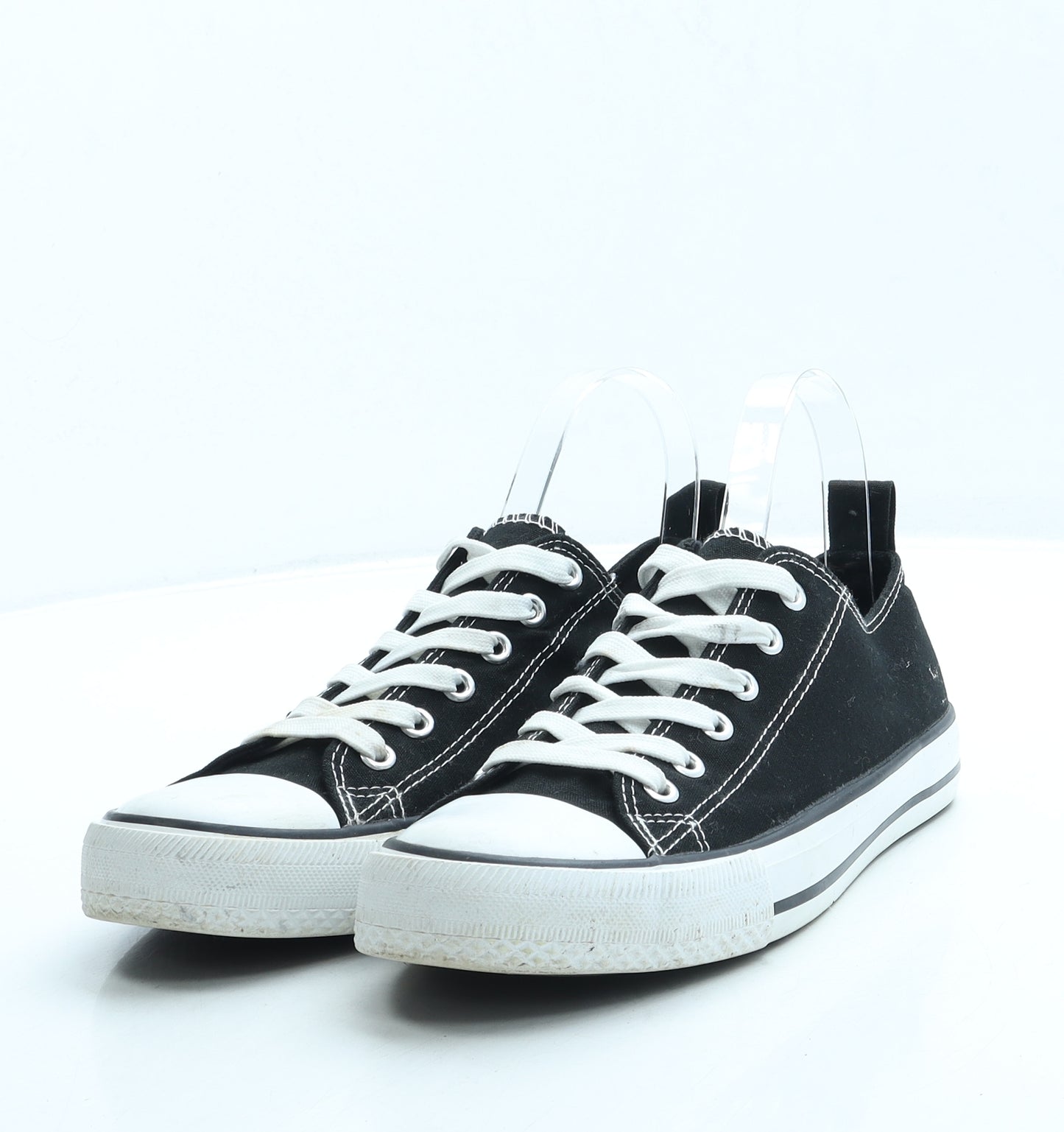 Primark Womens Black Fabric Trainer UK 6 39 US 8