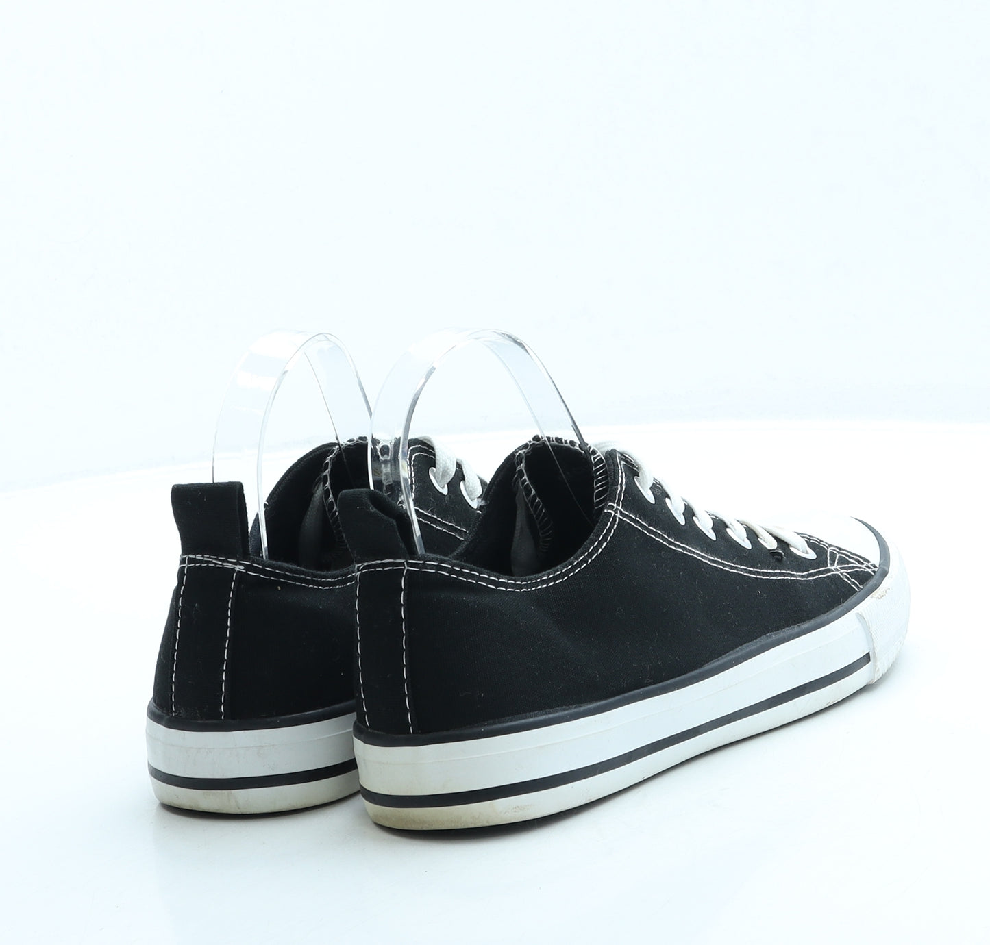 Primark Womens Black Fabric Trainer UK 6 39 US 8