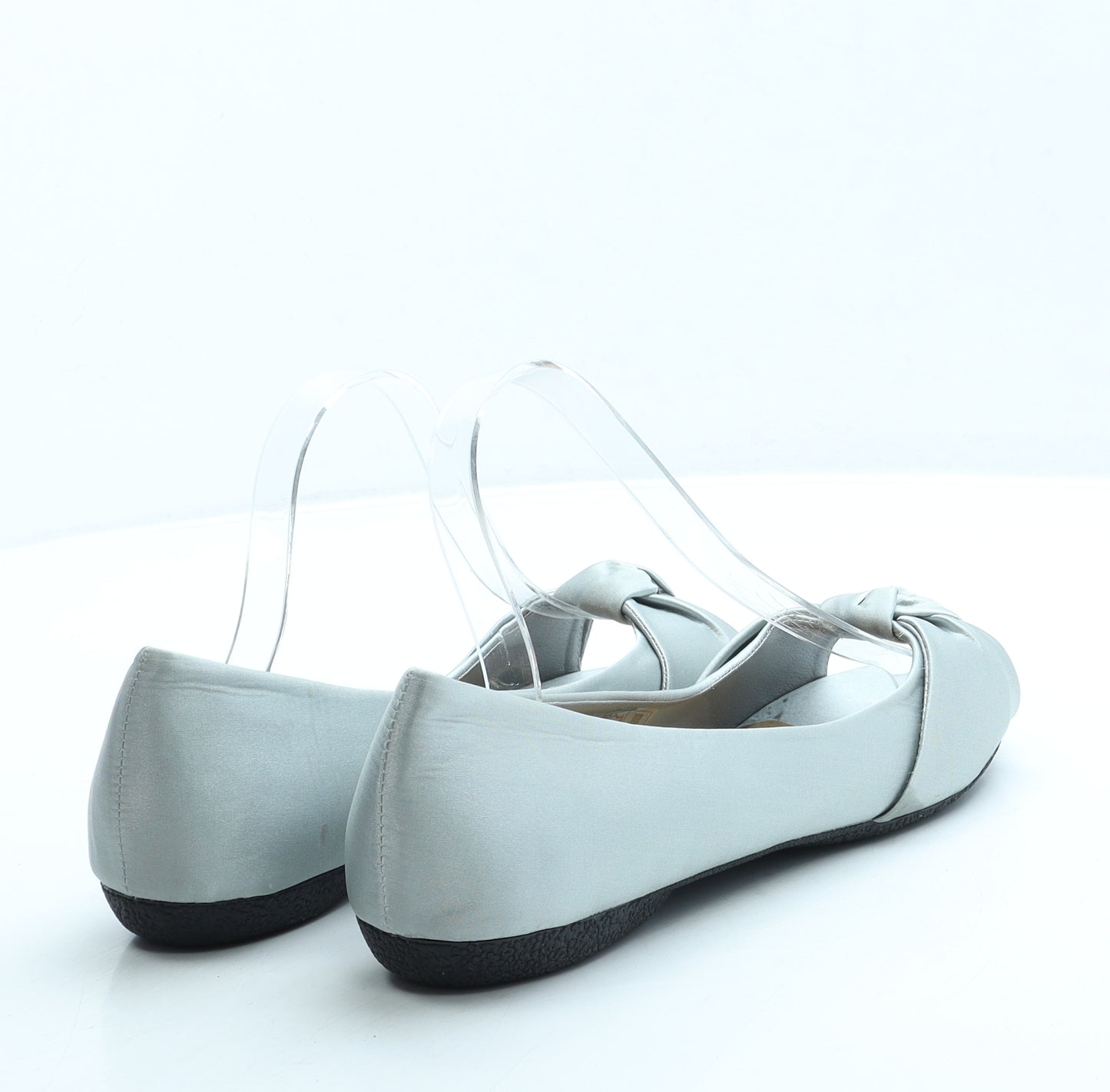 Damart Womens Blue Polyester Flat UK 7 41