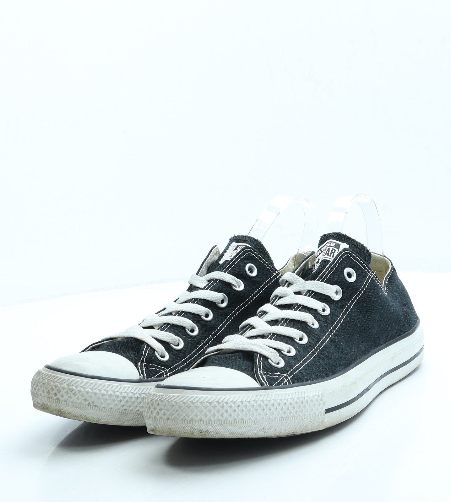 Converse Mens Black Fabric Trainer UK 11 45