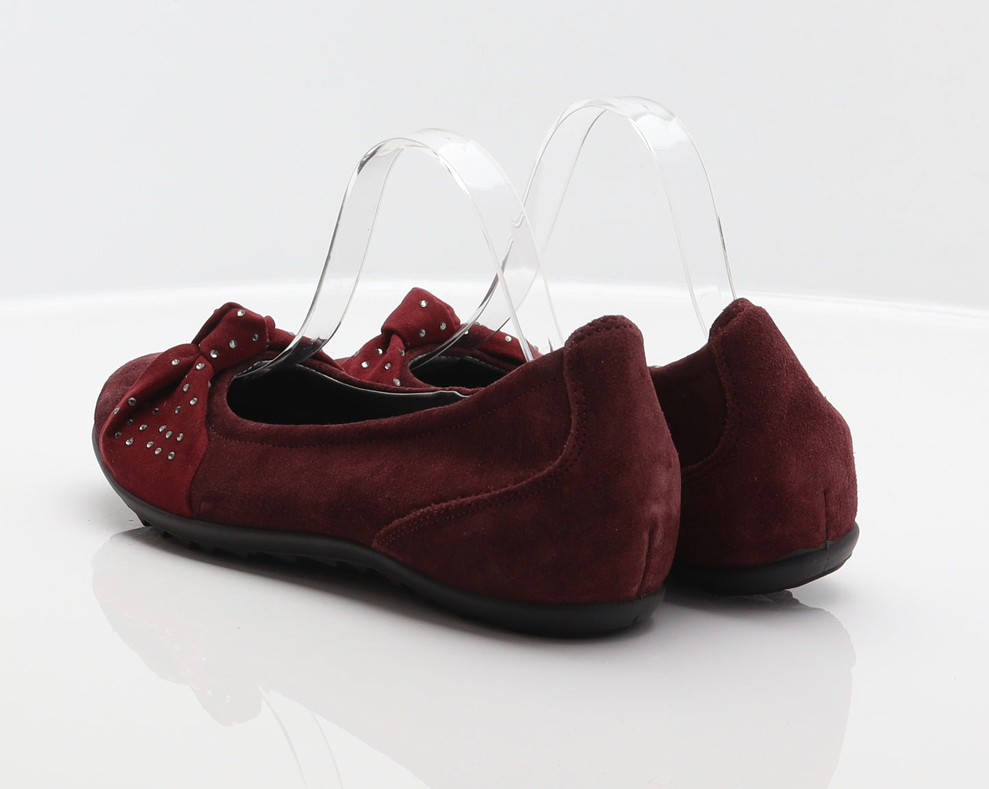 Primigi Womens Red Suede Ballet Flat UK 5.5 39