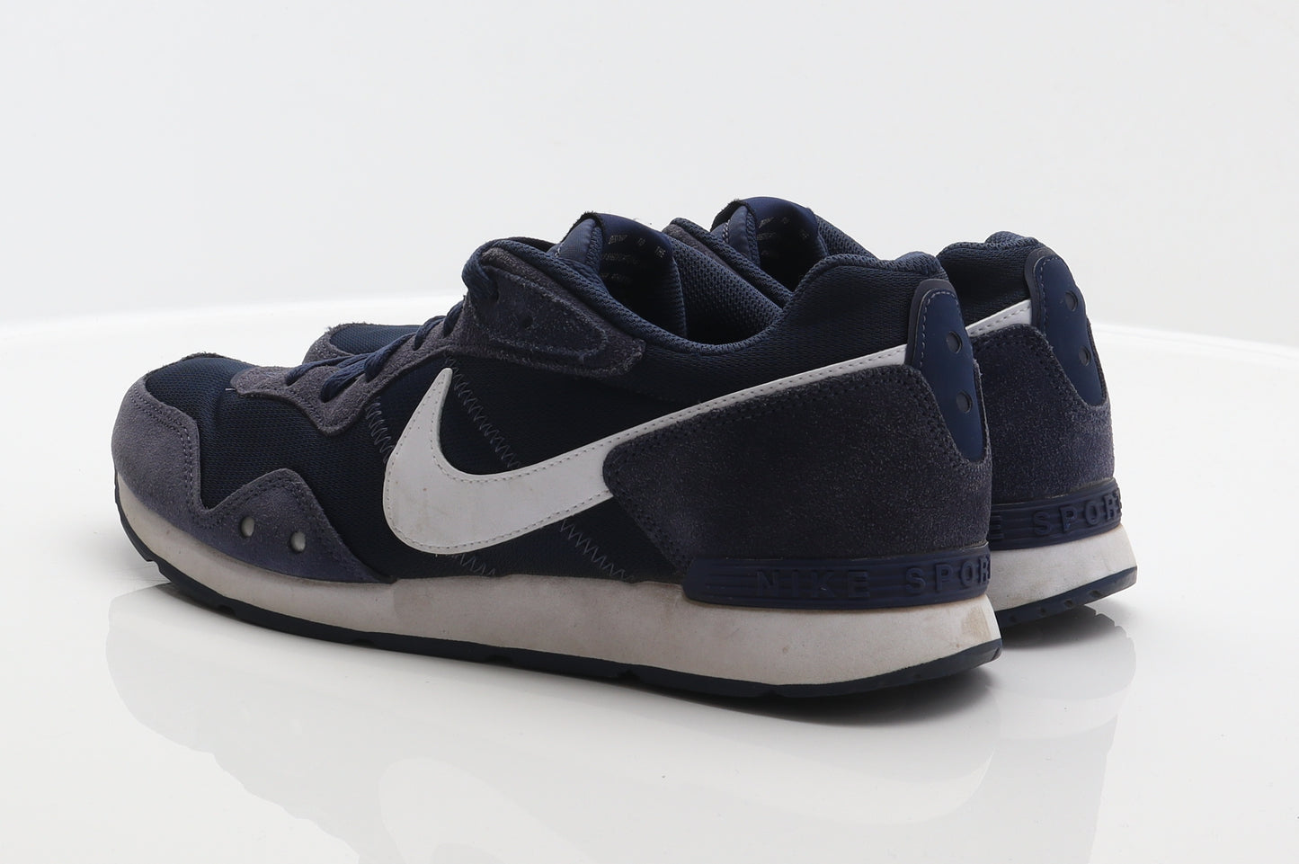 Nike Mens Blue Geometric Synthetic Trainer UK 10 45