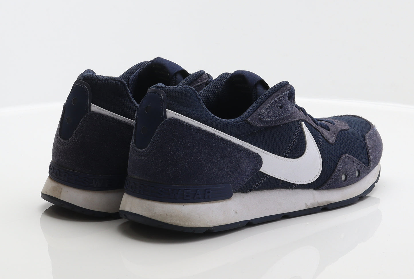 Nike Mens Blue Geometric Synthetic Trainer UK 10 45