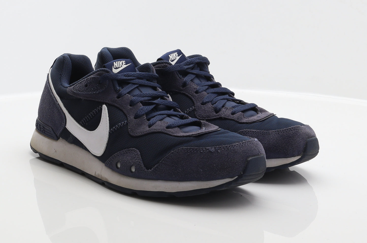 Nike Mens Blue Geometric Synthetic Trainer UK 10 45