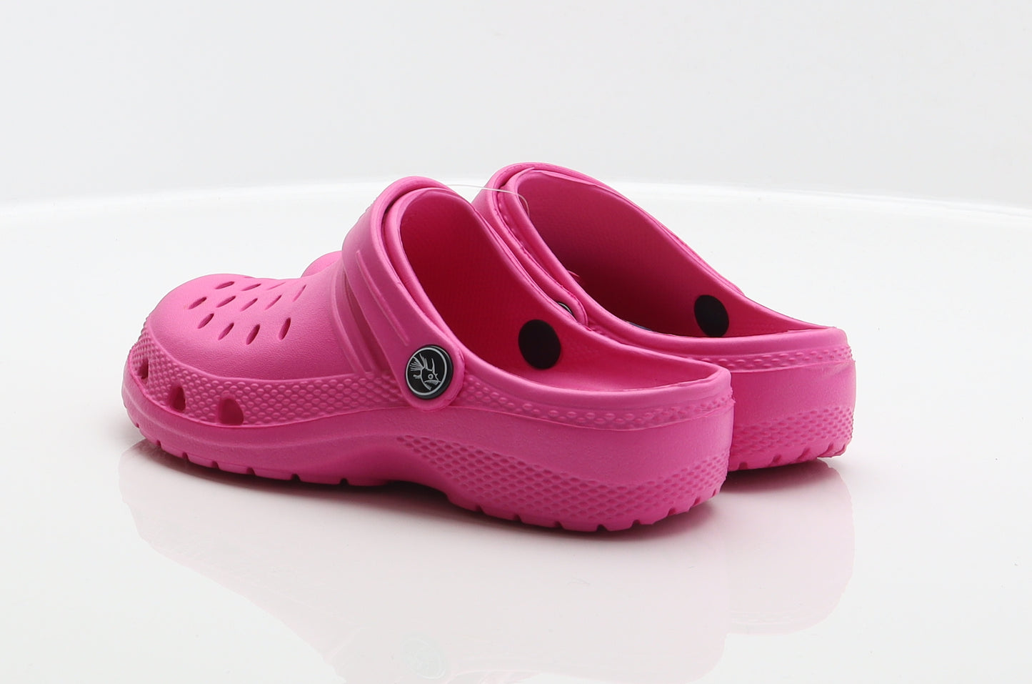 Hot Tuna Girls Pink Synthetic Clog Flat UK 1