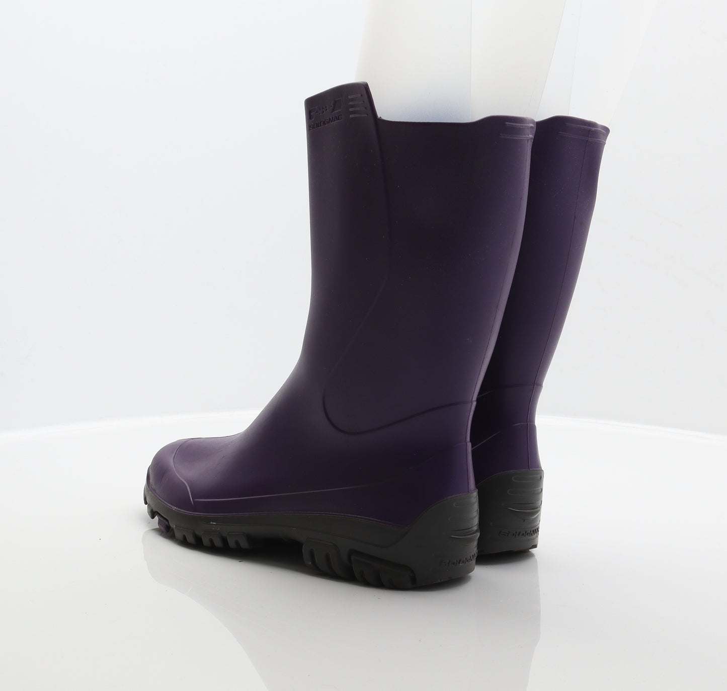 Solognac Womens Purple Rubber Wellies Boot UK 5.5 39