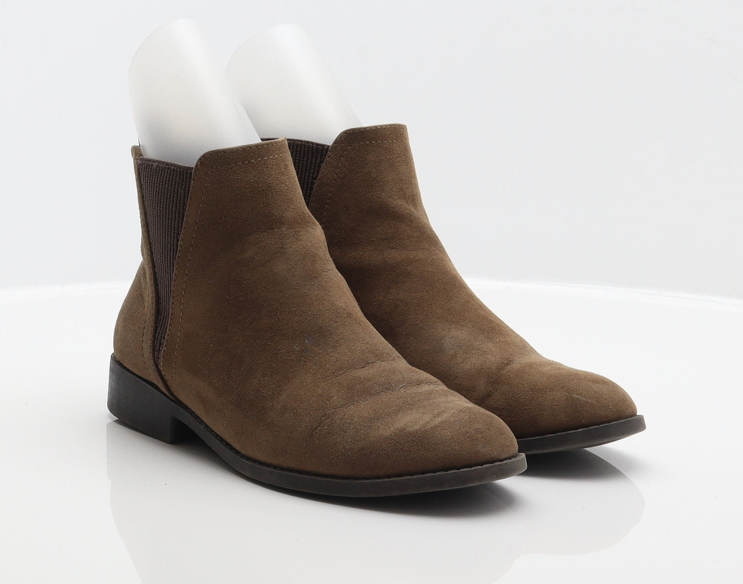 Primark Womens Brown Polyester Chelsea Boot UK 5 38