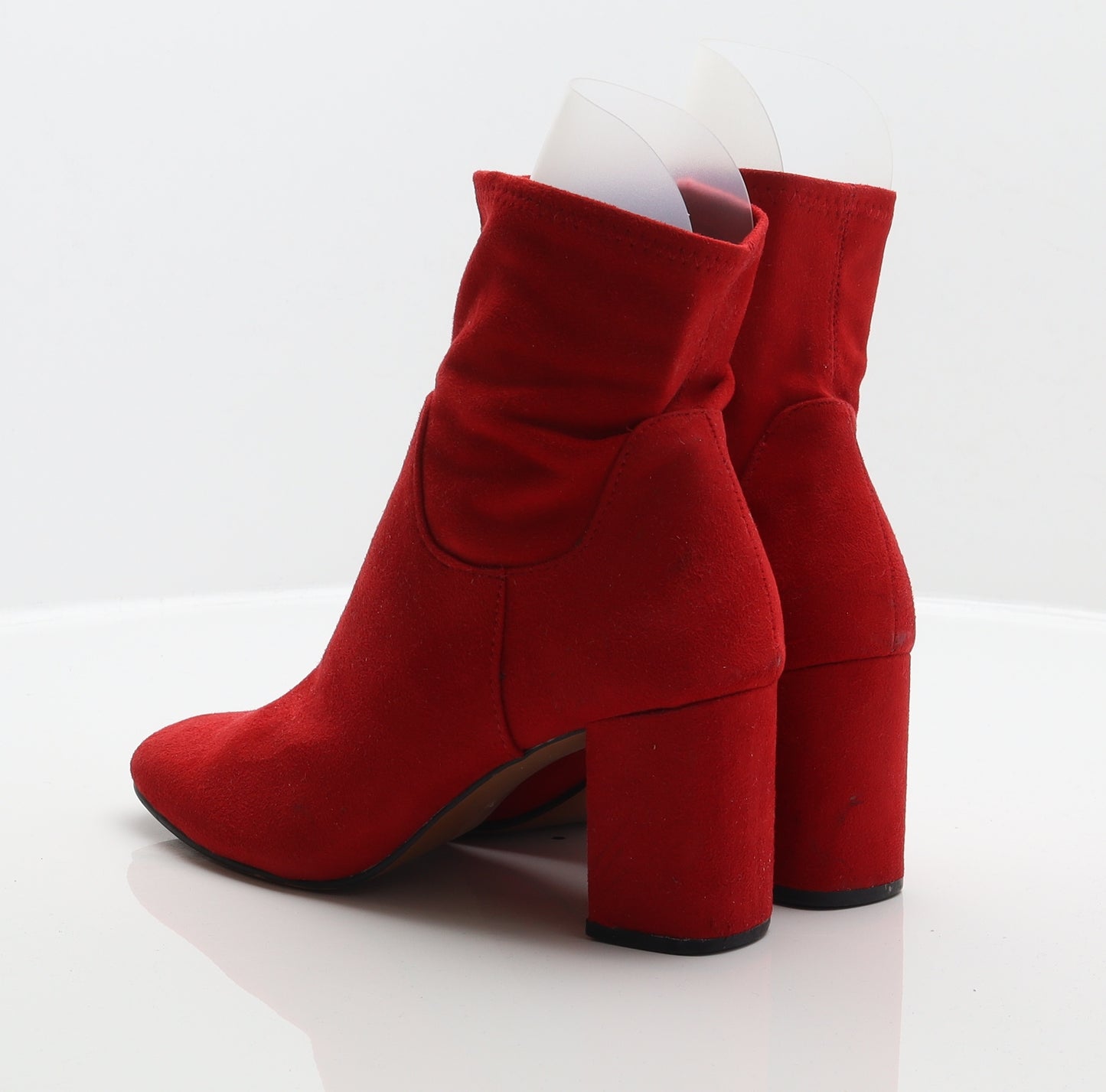 H&M Womens Red Polyester Sock Boot UK 5 38