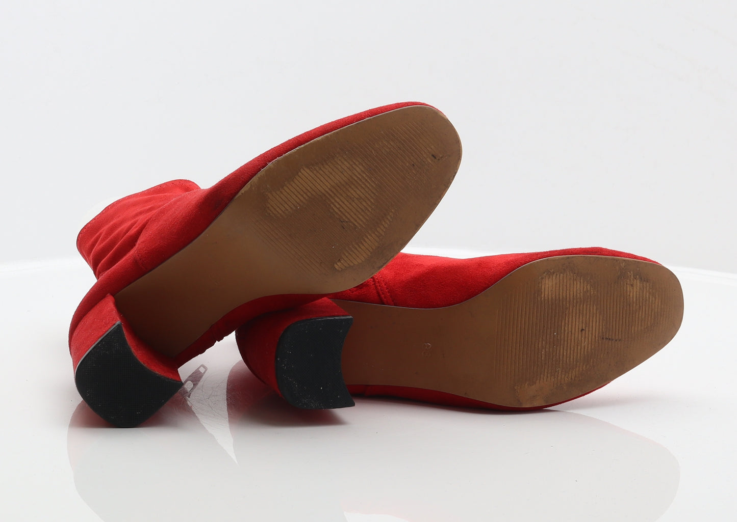 H&M Womens Red Polyester Sock Boot UK 5 38